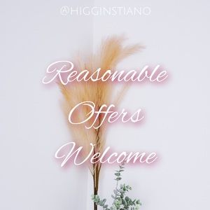 * Reasonable Offers are Always Welcome!